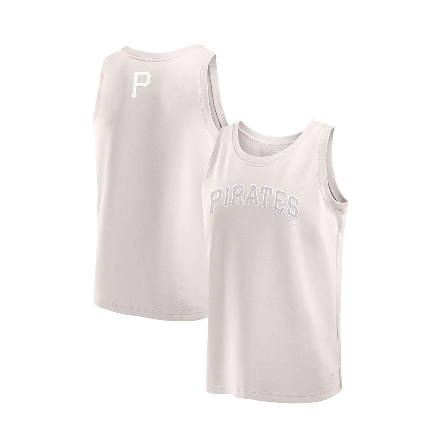 Мужской топ Fanatics Cream Pittsburgh Pirates Elements — фото 1