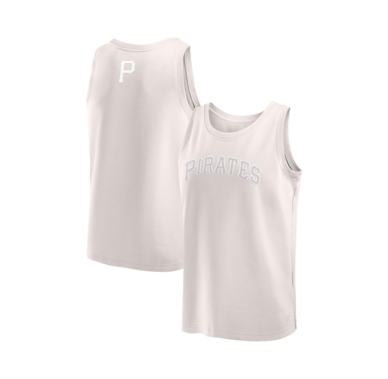 Men's Cream Pittsburgh Pirates Elements Tank Top