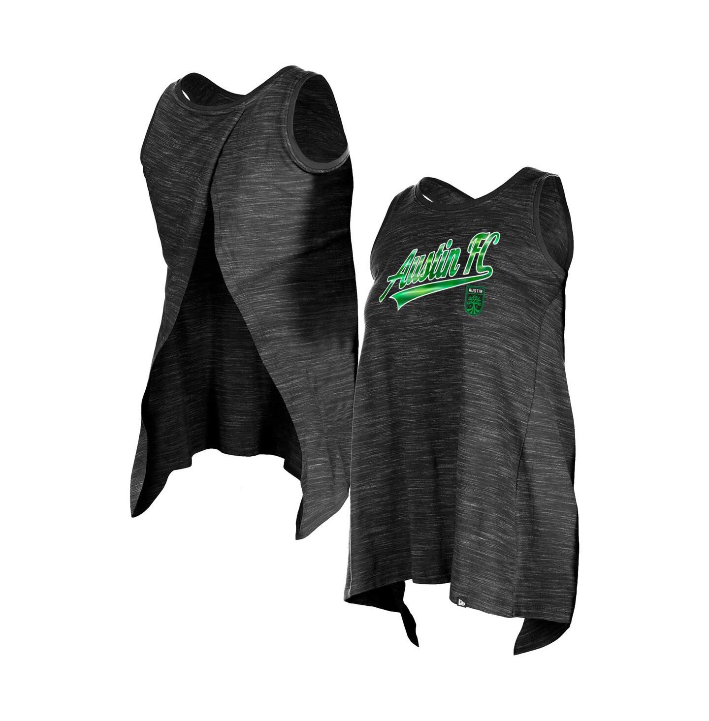 Женский топ 5th & Ocean Black Austin FC Athletic Cross Back — фото 1