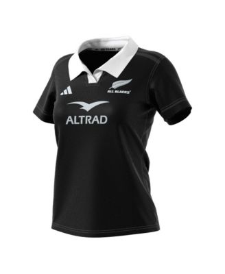 Women's Black New Zealand Rugby 2024/25 Home Replica Jersey