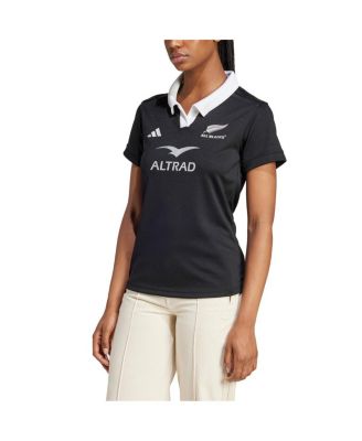 Women's Black New Zealand Rugby 2024/25 Home Replica Jersey