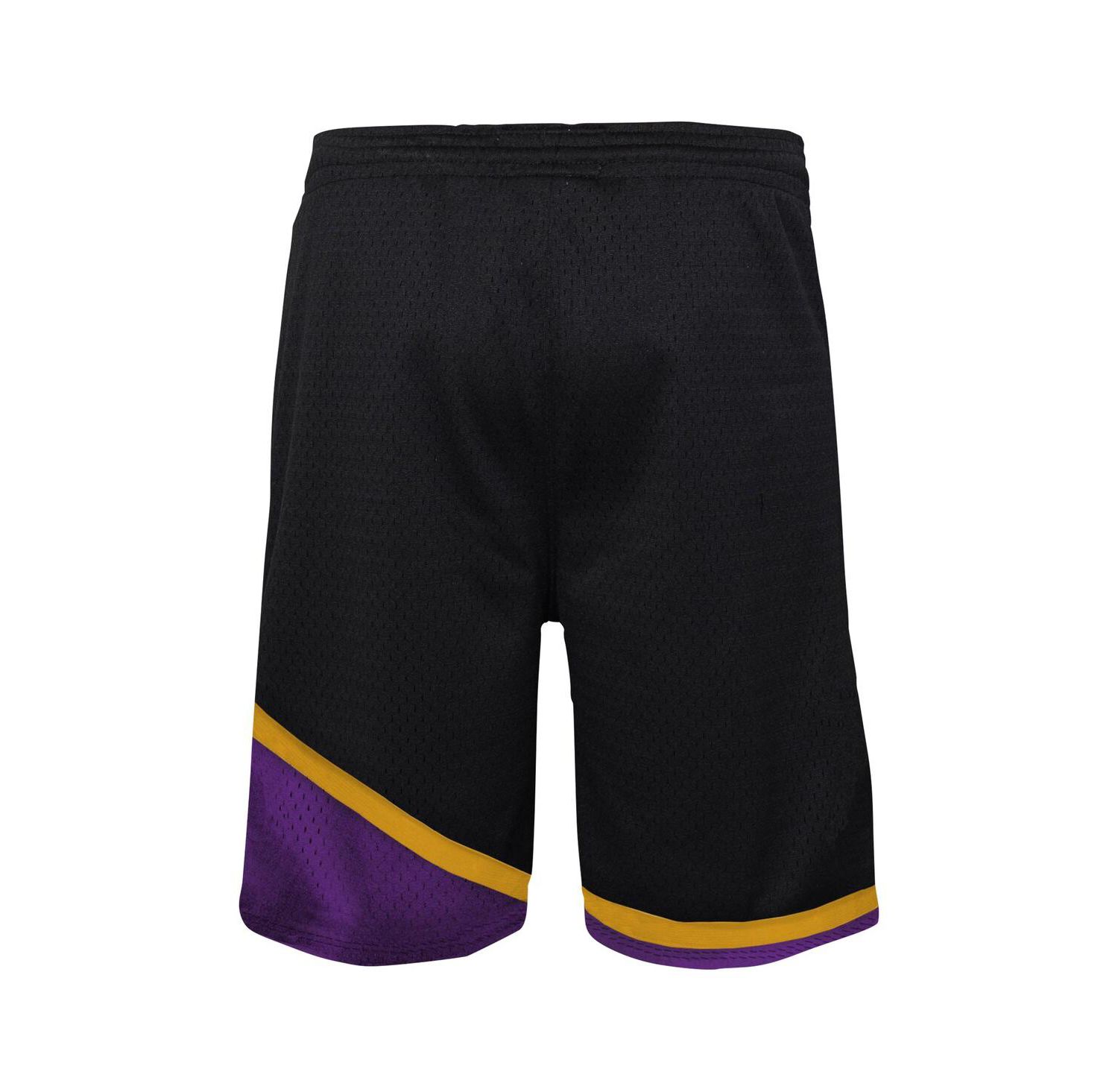 Big Boys and Girls Black Phoenix Suns Hardwood Classics Swingman Shorts