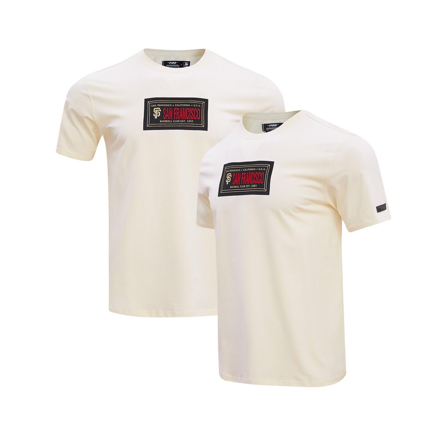 Men's Cream San Francisco Giants Club Member Badge T-Shirt