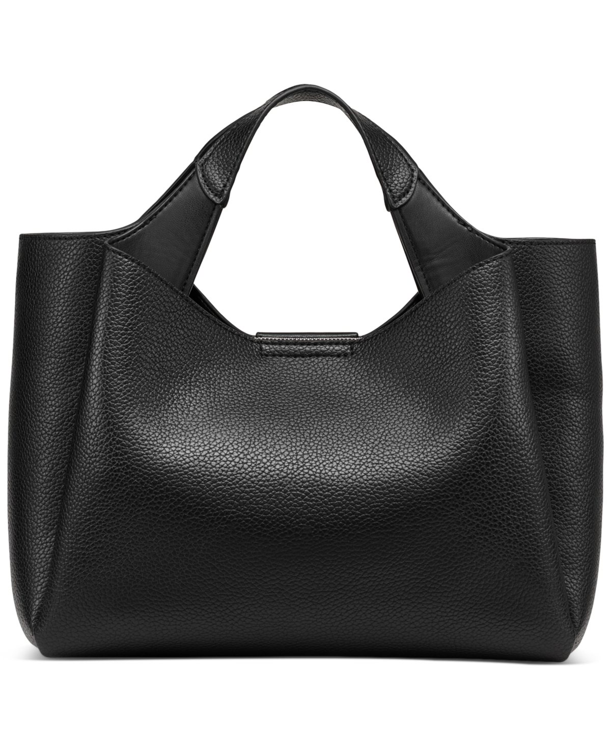 Dkny Willa Top Handle Satchel Bag In Black