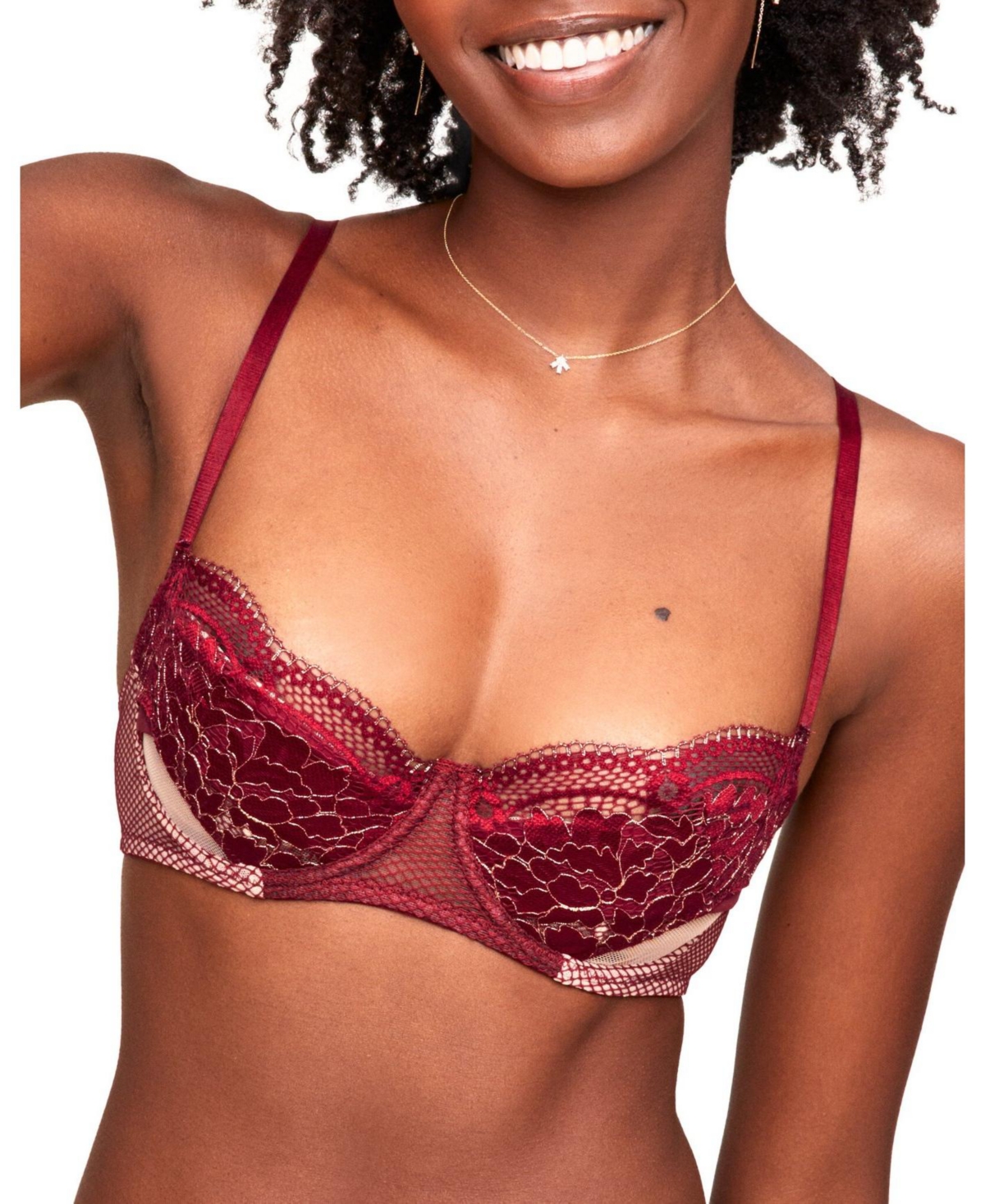 Adore Me Women's Farina Unlined Balconette Bra