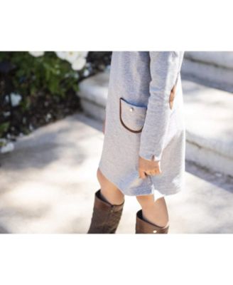 Baby Girls Quilted Ponte Riding Dress