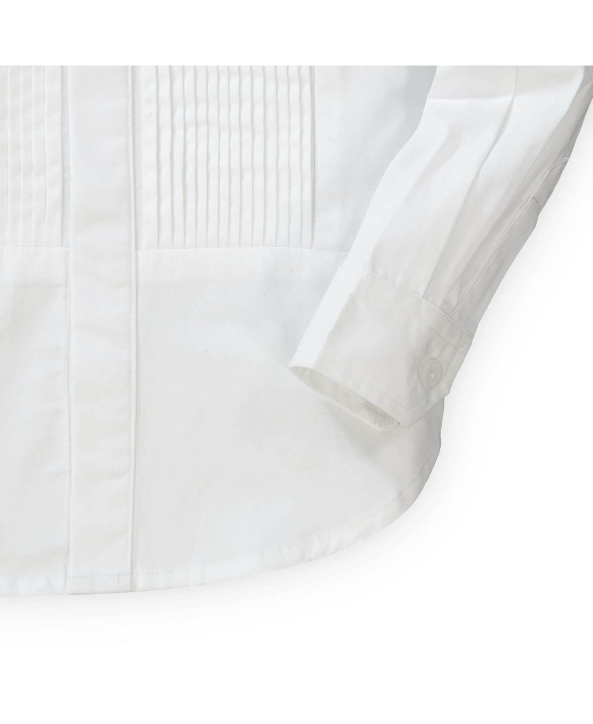 Hope & Henry Boys' Tuxedo Button Down Shirt, Infant