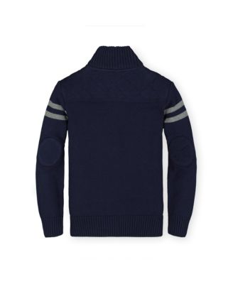Baby Boys Long Sleeve Mock Neck Button Sweater