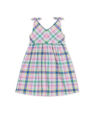 Big Girls Hope and Henry Sleeveless Bow Shoulder Swing Dress