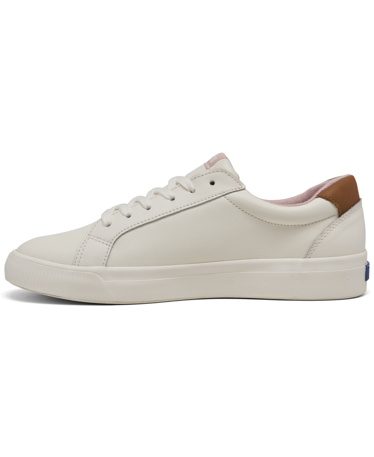 Keds Women's Pursuit Leather Lace-Up Casual Sneakers from Finish Line