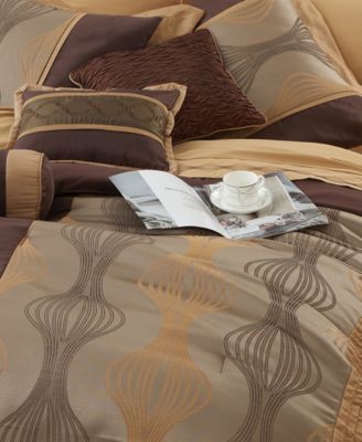 Kath Geometric 15-Pc. Comforter Set, California King