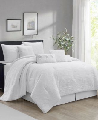 Slavia Leaves 7-Pc. Comforter Set, California King