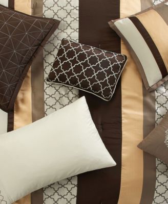 Avalon Geometric 16-Pc. Comforter Set, California King