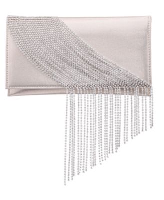Crystal Chain Slim Envelope Clutch