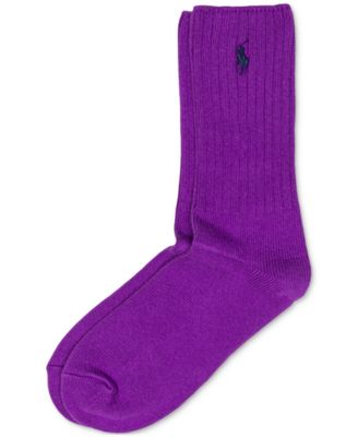Women's Classic Ribbed Crew Socks 79104