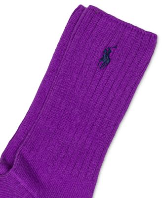 Women's Classic Ribbed Crew Socks 79104
