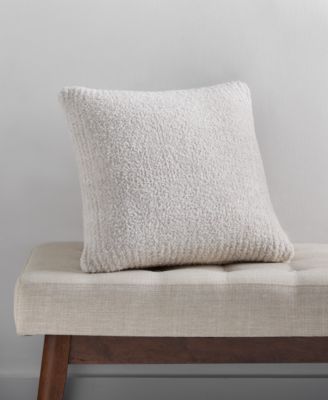 Luxe Knit Decorative Pillow, 18" x 18"