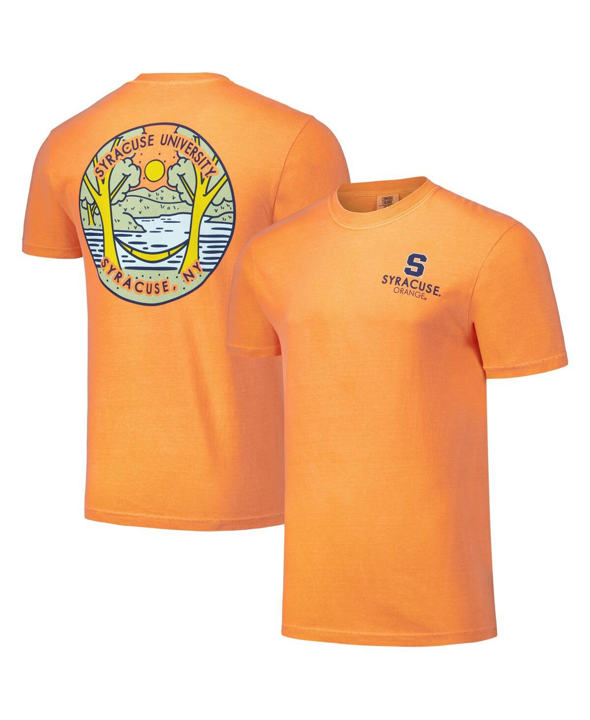 Men's and Women's Orange Syracuse Scenic Comfort Colors T-Shirt - Orange