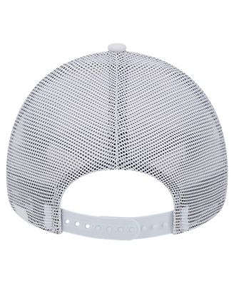 Men's White Clemson Tigers Wink Foam Trucker Adjustable Hat