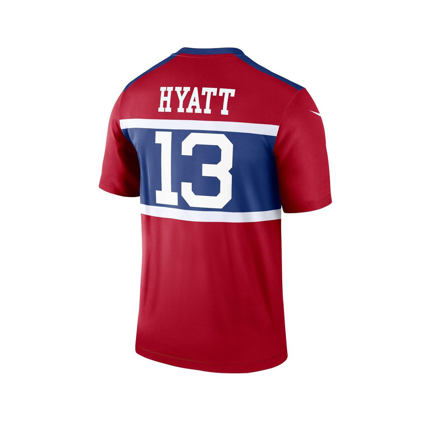 Men's Jalin Hyatt Century Red New York Giants Alternate Legend Player Jersey
