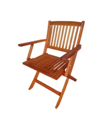 Streamdale Foldable Patio Dining Set with 4 Chairs