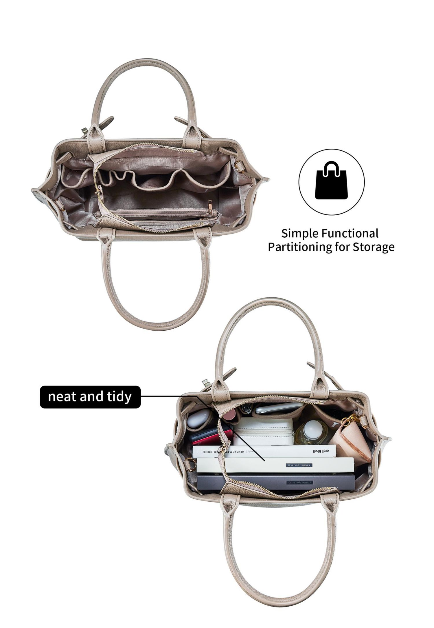 Women's Medium Satchel Handbag - Victoria Hyde Lambeth, Bags for Women