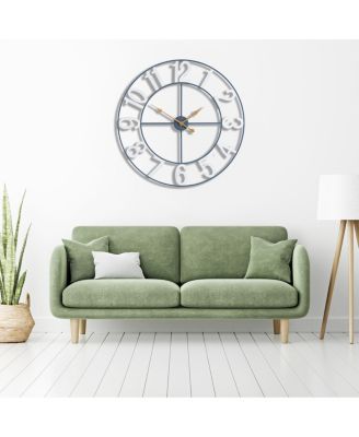 32 inch Large Wall Clock for Living Room Decor, Bedroom, Office and More