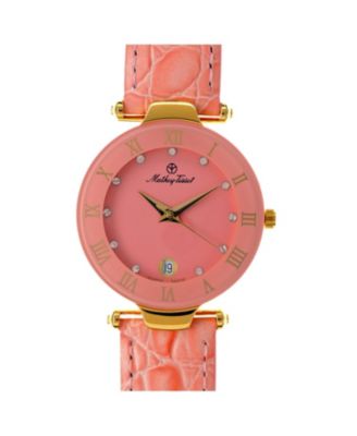 Womens Classic Pink Dial Watch K228m