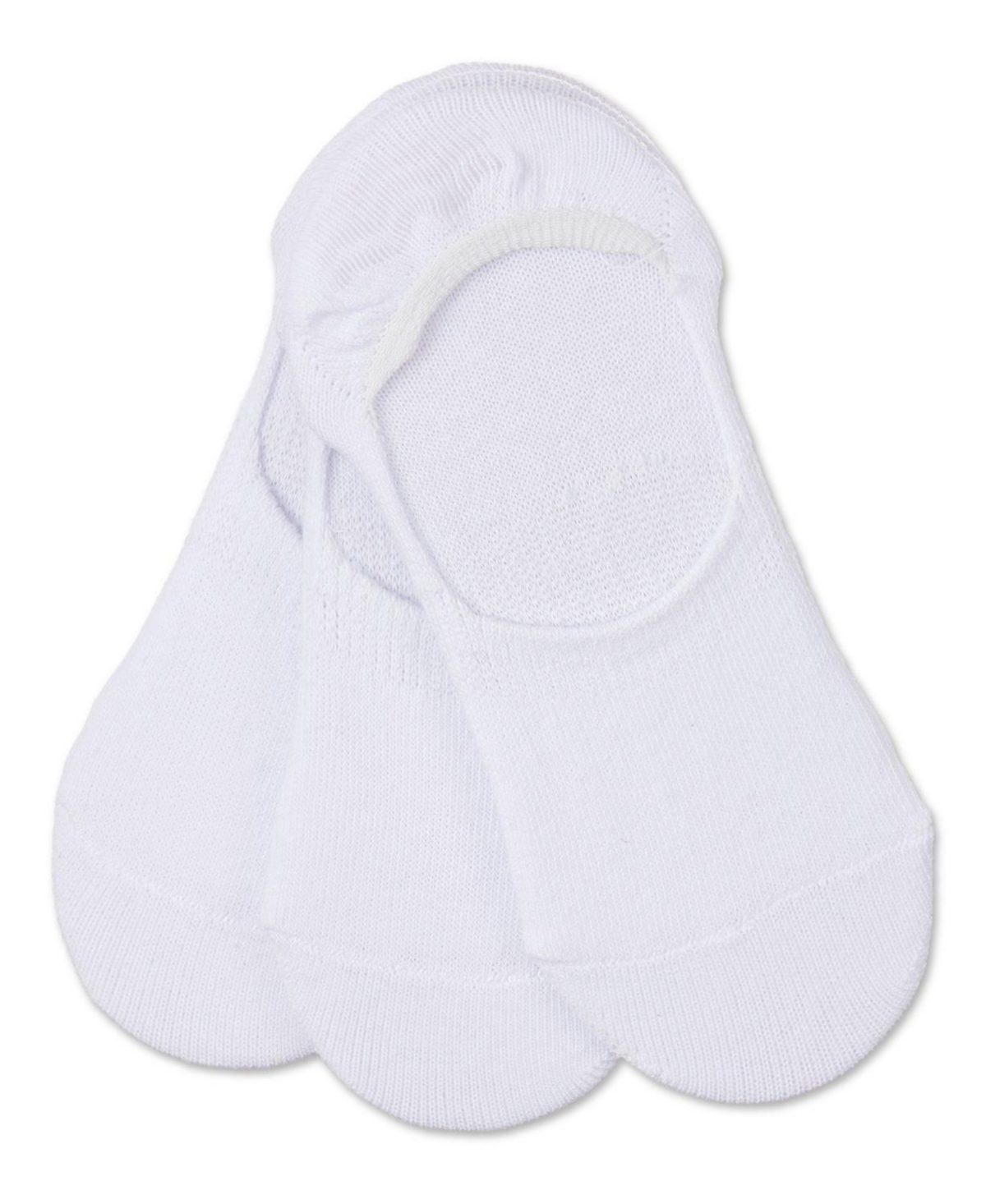 MeMoi Girls 3 Pair Pack Hi-Cut Liner Socks