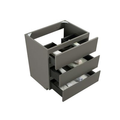 Sleek Finish Maximized Storage Vanity