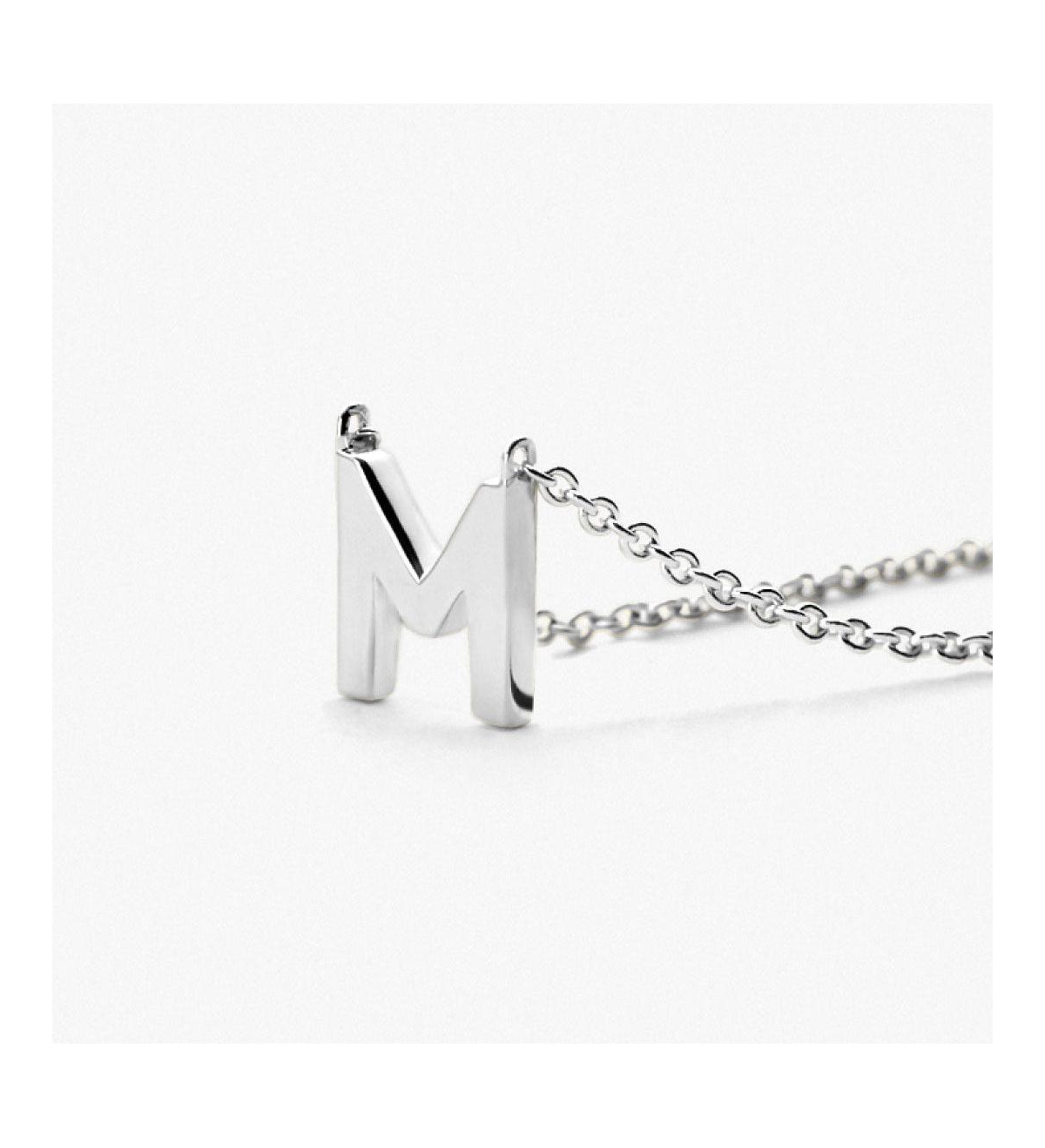 Ana Luisa Silver Initial Necklace - Letter Necklace - Silver initial - letter n