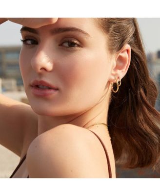  Small Slim Endless Hoops - Lo Small