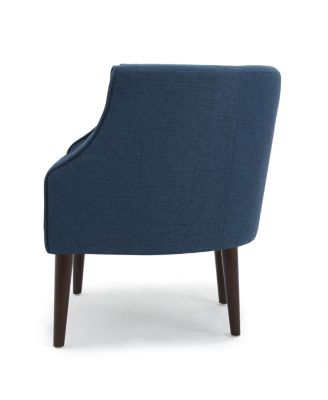 Streamdale Plush Barrel Chair Comfort And Style For Relaxation