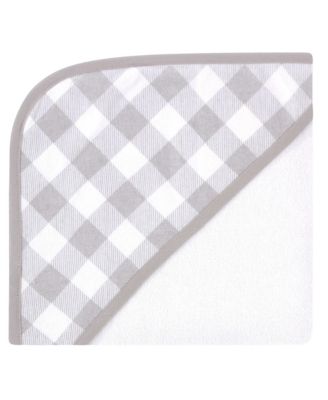 Plush Cotton Blend Hooded Bath Towel