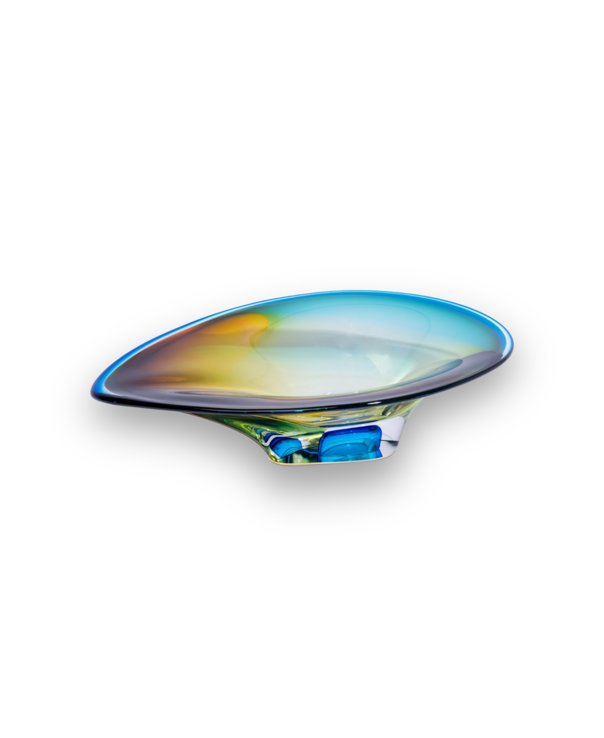 Kosta Boda Mirage Dish In Multi