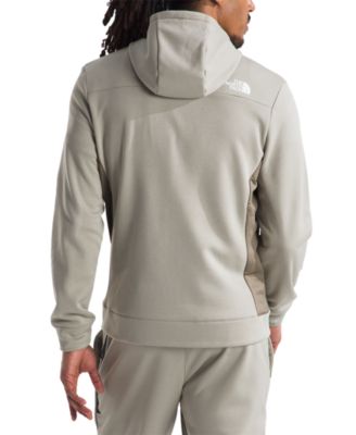 スウェット・トレーナー [The North Face] M'S MOUNTAIN FLEX ZIP TEE - GRAY The North Face Men's Mountain Athletics Full Zip Fleece