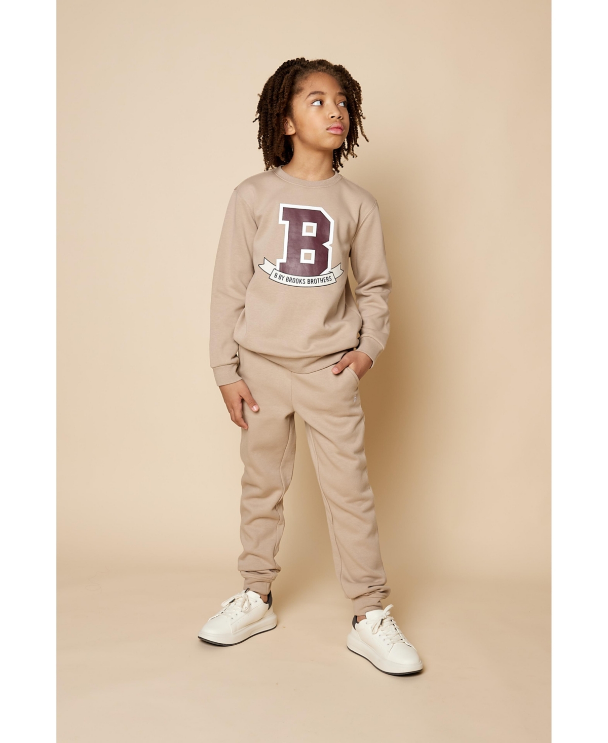 B by Brooks Brothers Big Boys Soft Fleece Sweatpant