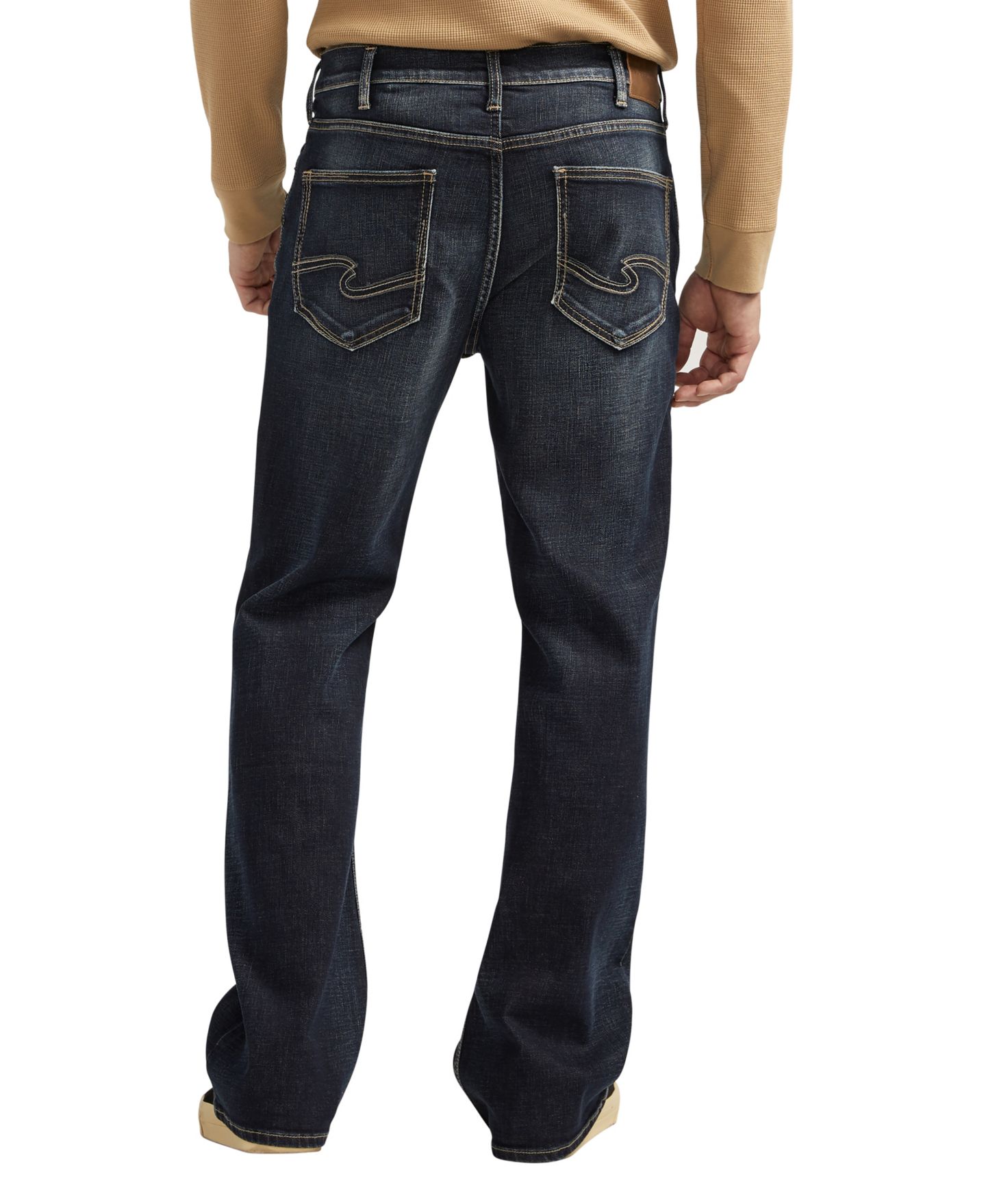 Мужские джинсы Silver Jeans Co. Craig Classic Fit Bootcut Luxe Heritage, цвет: Индиго — фото 2