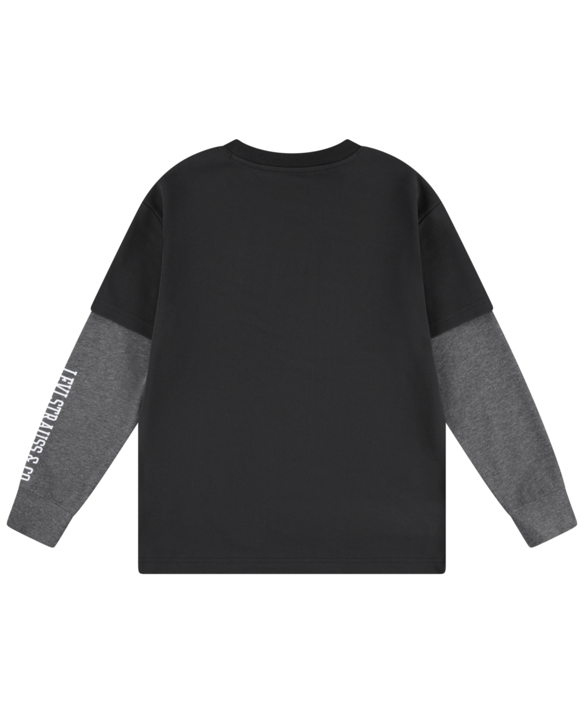 Levi's Toddler and Little Boys Hangdown Long Sleeve Tee Shirt