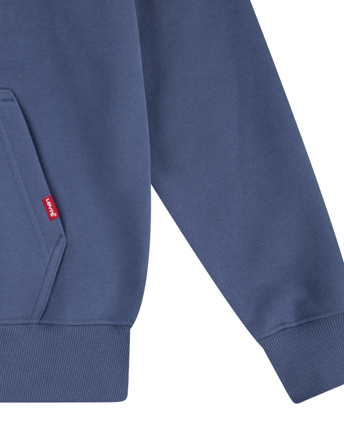 Shop Levi's Toddler And Little Boys Sporty Pullover Hoodie In Vintage Indigo