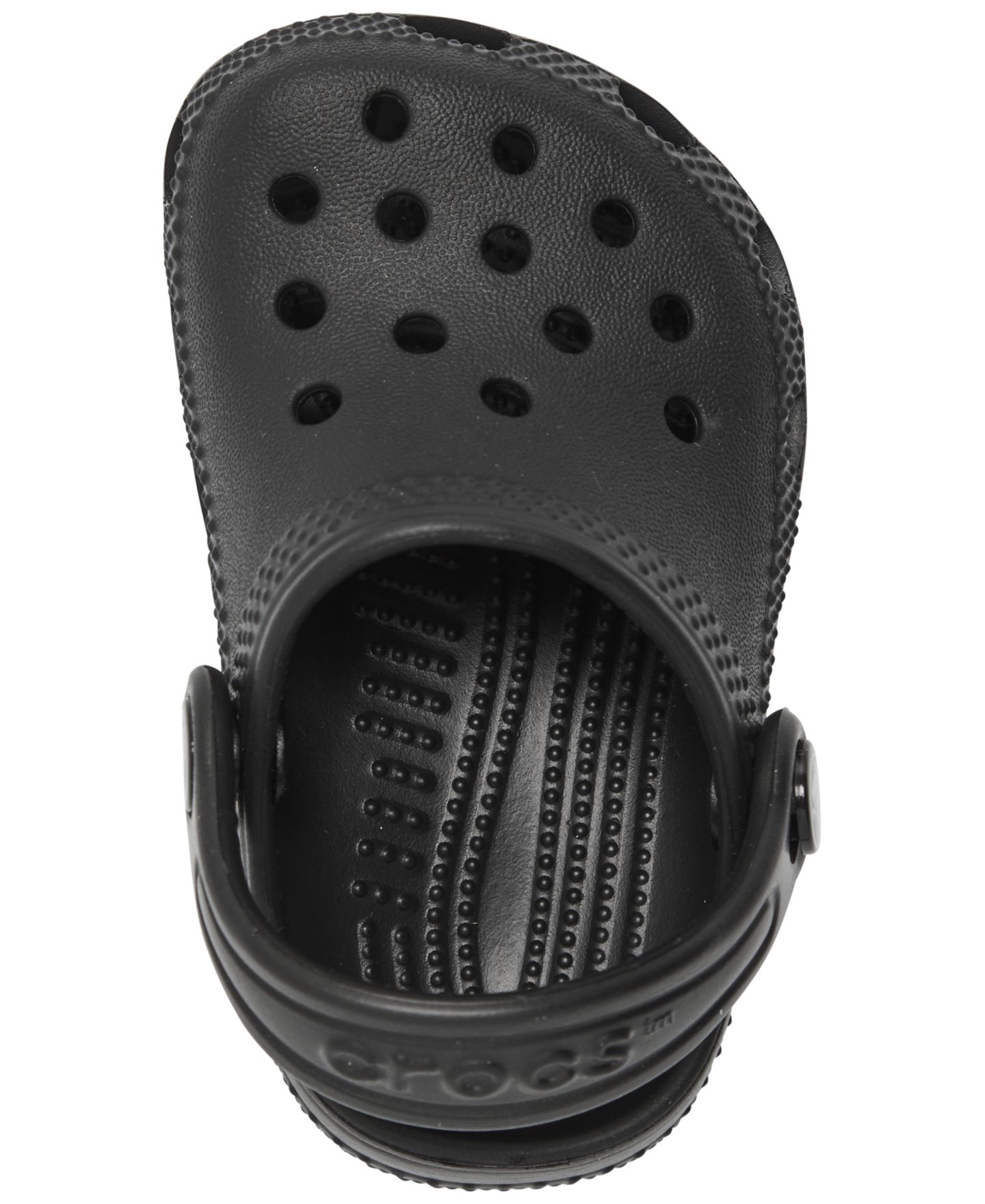 Сабо Crocs Littles Classic Clogs from Finish Line для мальчиков-малышей, цвет: Чёрный — фото 4