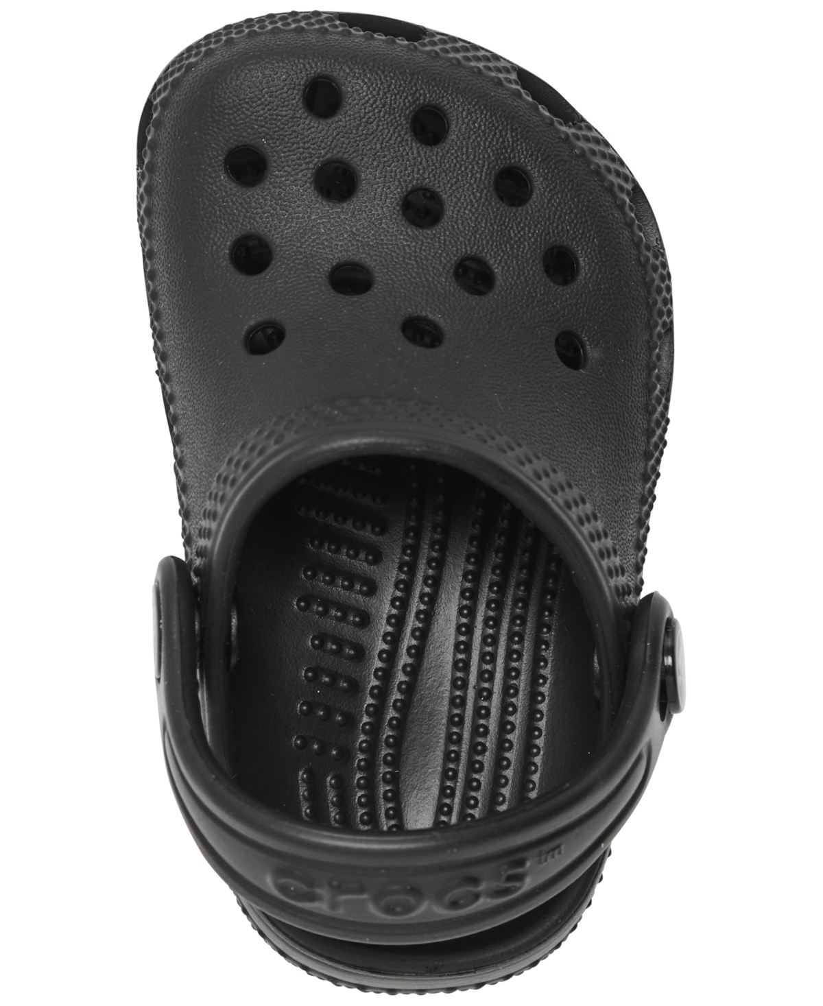Crocs Infant Littles Classic Clogs From Finish Line In Black