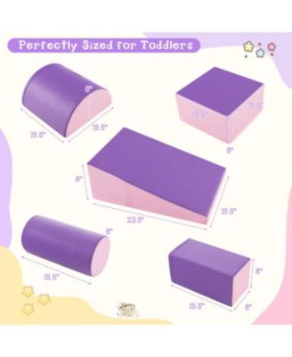 Toddler 5-Piece Climb and Crawl Activity Playset