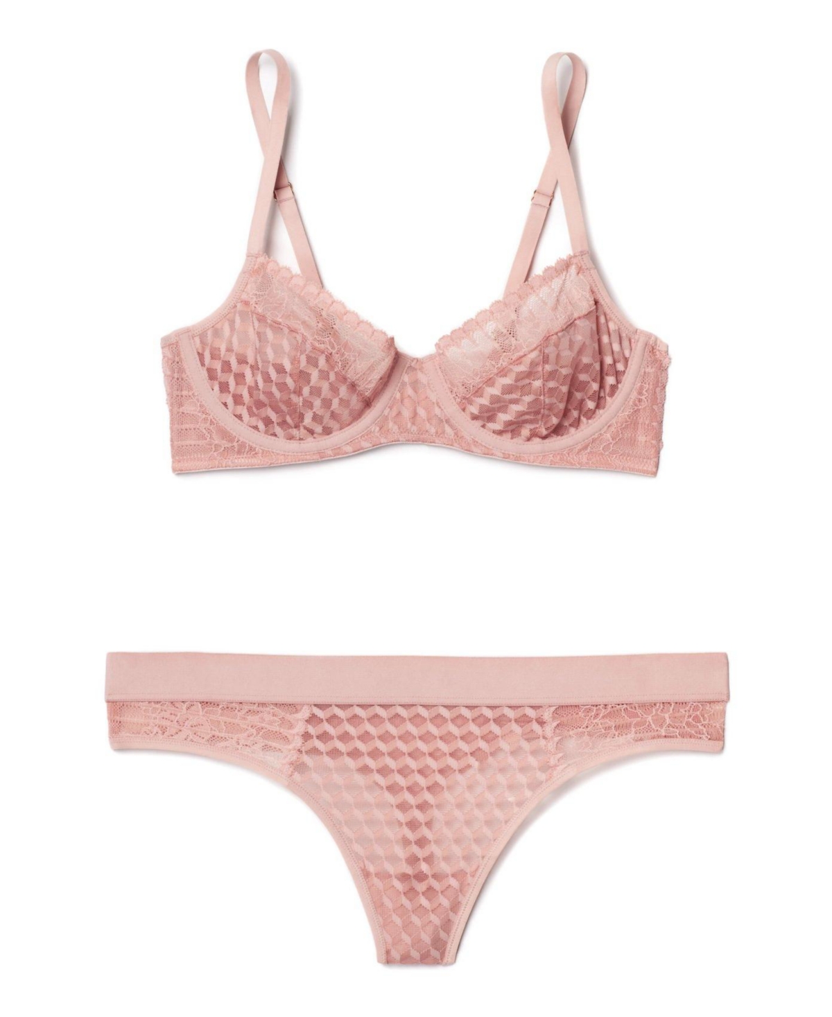 Adore Me Women's Naia Adaline Unlined Balconette Bra