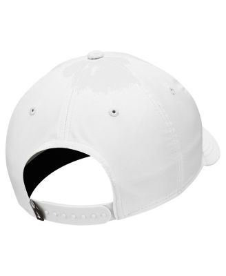 Men's White Rise Performance Adjustable Hat