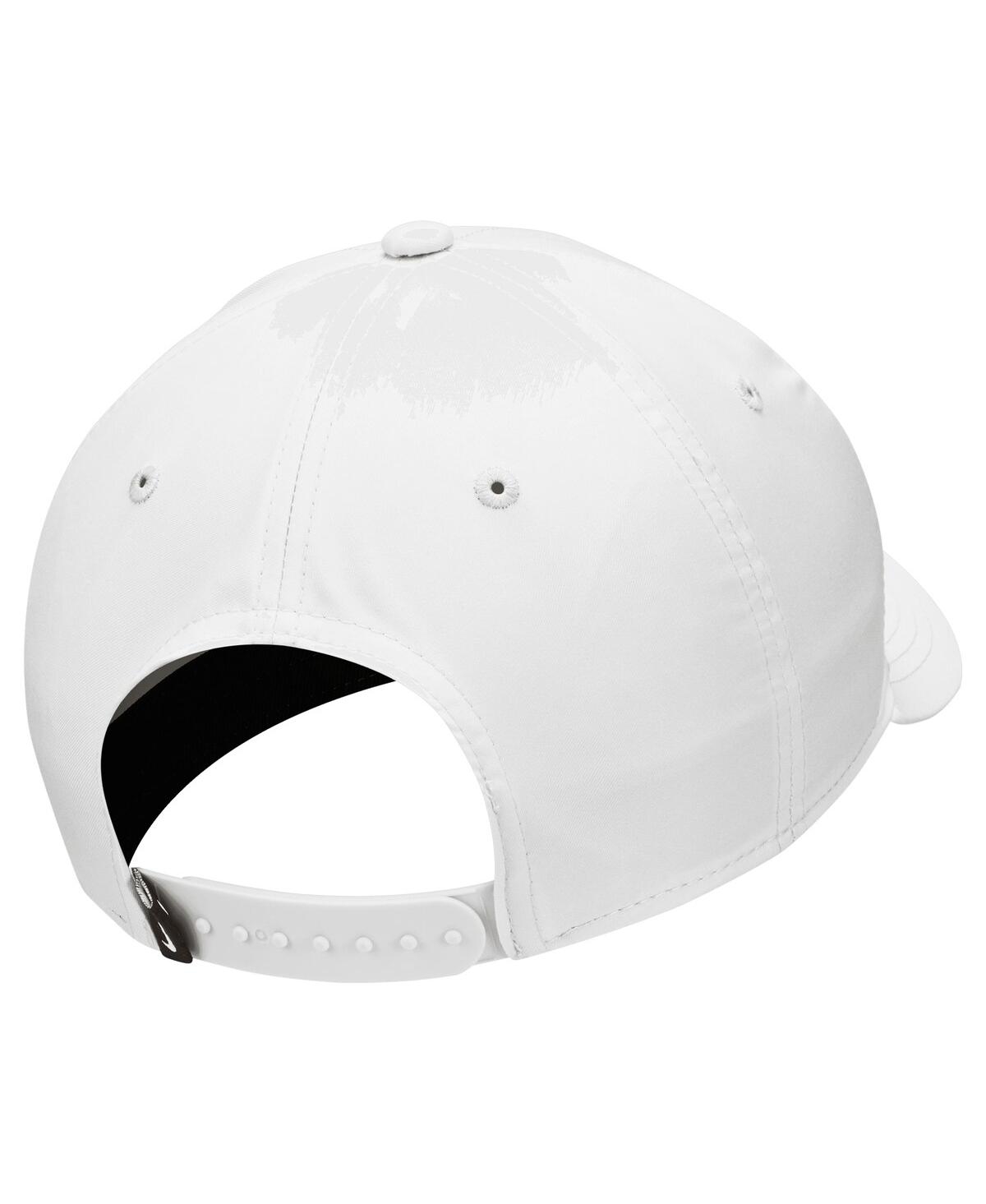 Nike Men's White Rise Performance Adjustable Hat In White