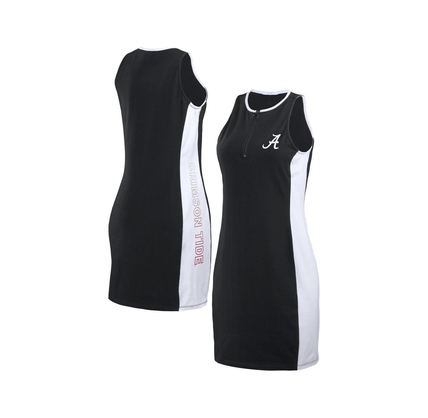 Women's Black Alabama Crimson Tide Bodyframing Tank Dress