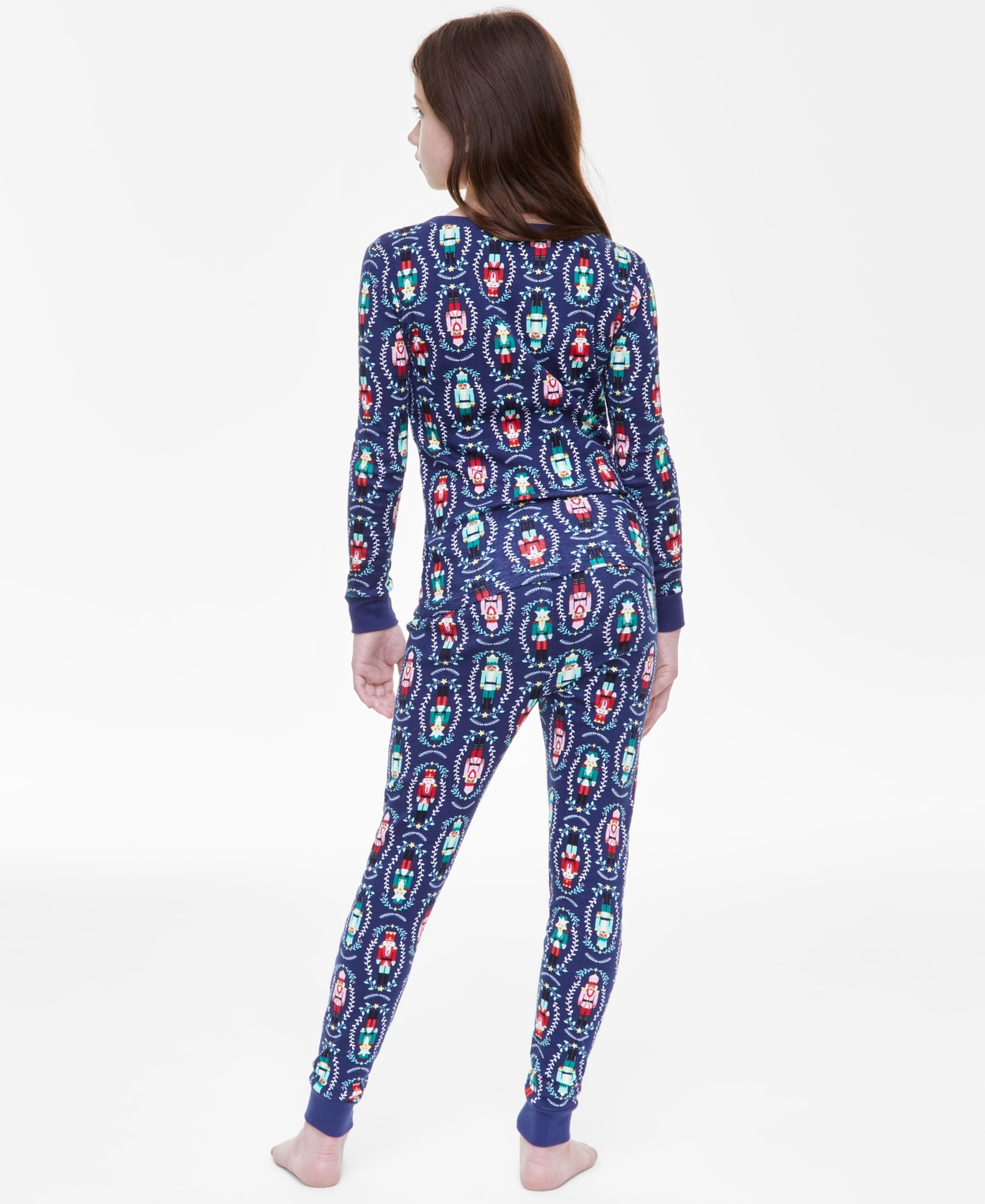 Holiday Lane Little & Big KidsMix It Cotton Snug Fit Matching Family Pajamas Set, Created for Macy's - Nutcracker