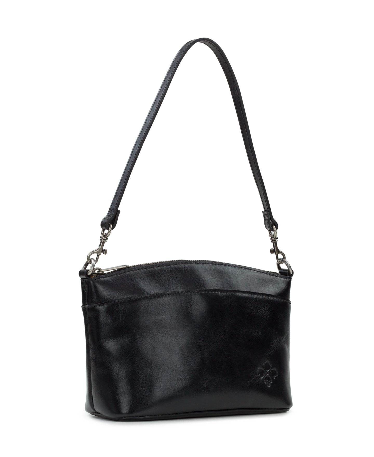 Женская сумка Patricia Nash Arlee Small Leather Crossbody, цвет: Чёрный — фото 2