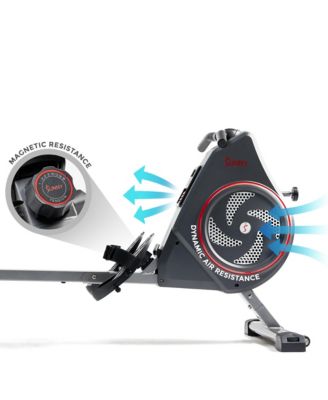 Air+ Magnetic Rowing Machine with Exclusive SunnyFit App and Smart Bluetooth Connectivity